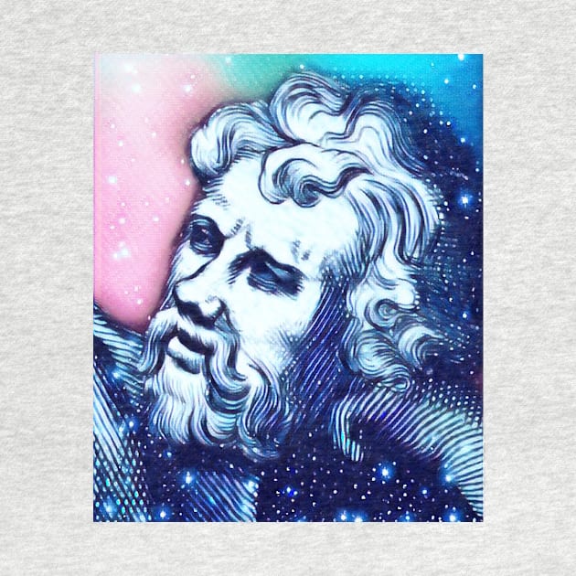 Epictetus Snowy Portrait | Epictetus Artwork 13 by JustLit